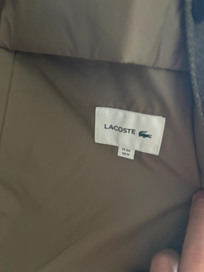 《新品・未使用》LACOSTE ラコステ　メンズ　コート Lサイズ