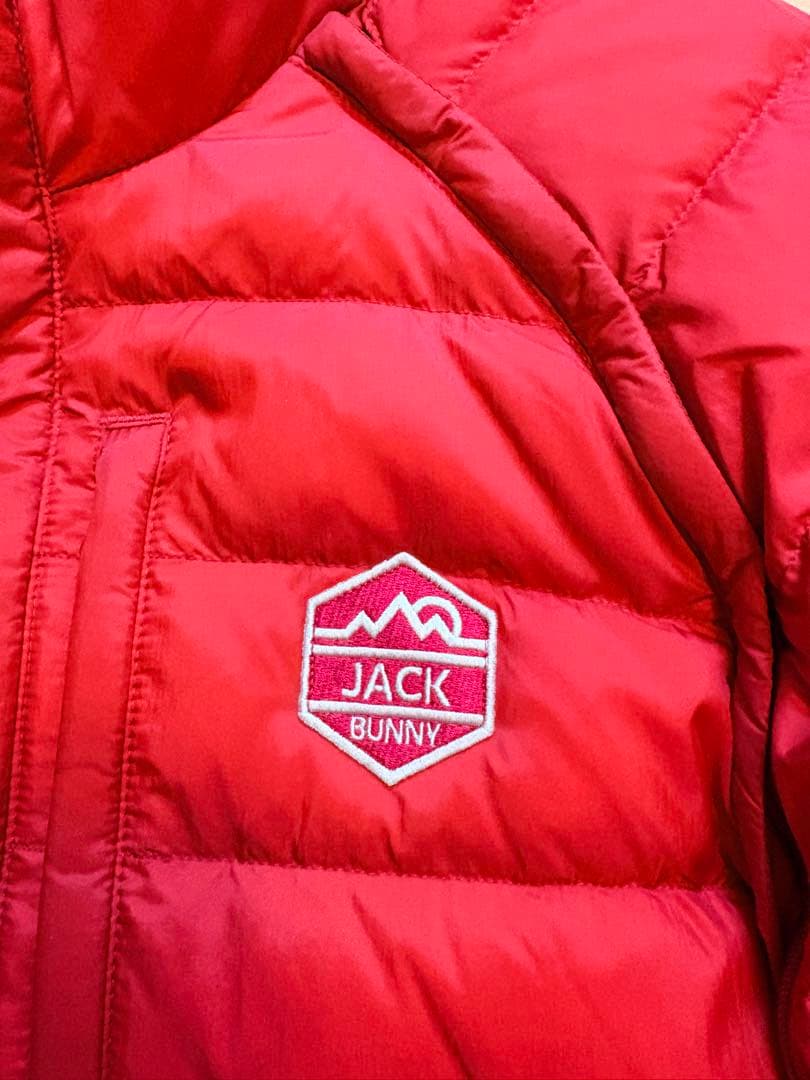 JACK BUNNY レッドダウンジャケット 2WAY