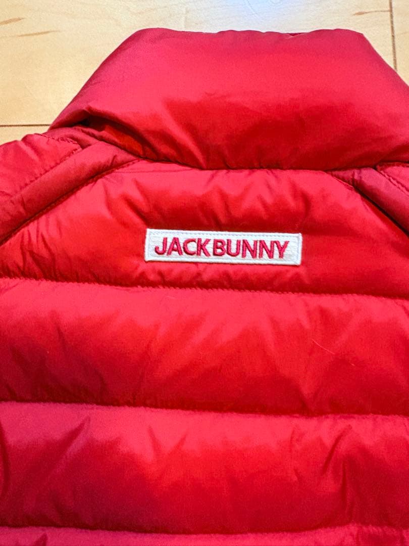 JACK BUNNY レッドダウンジャケット 2WAY