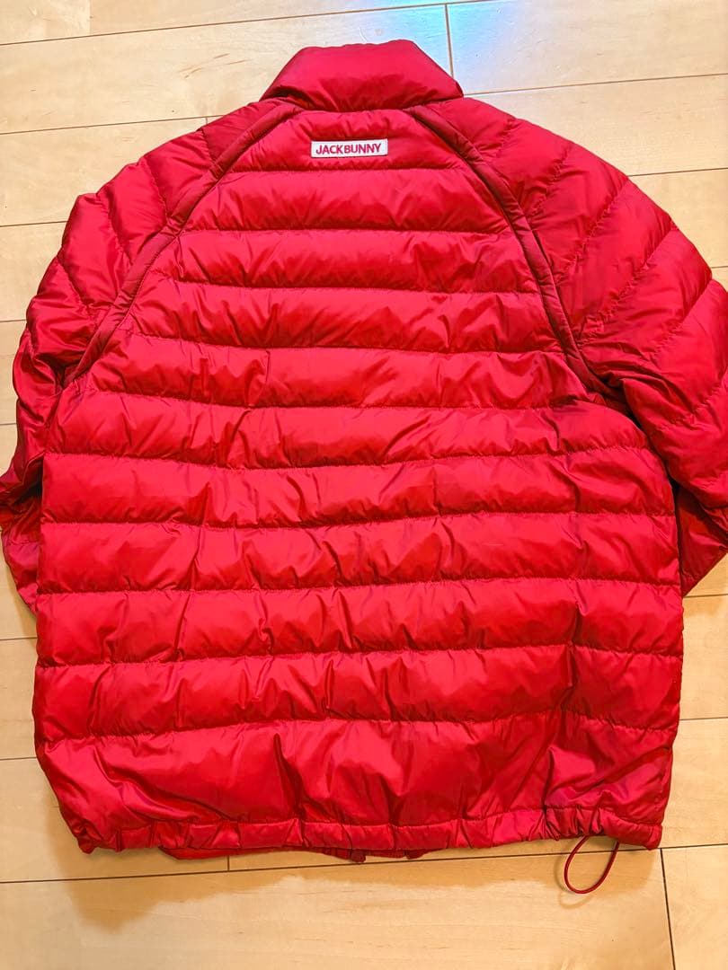 JACK BUNNY レッドダウンジャケット 2WAY