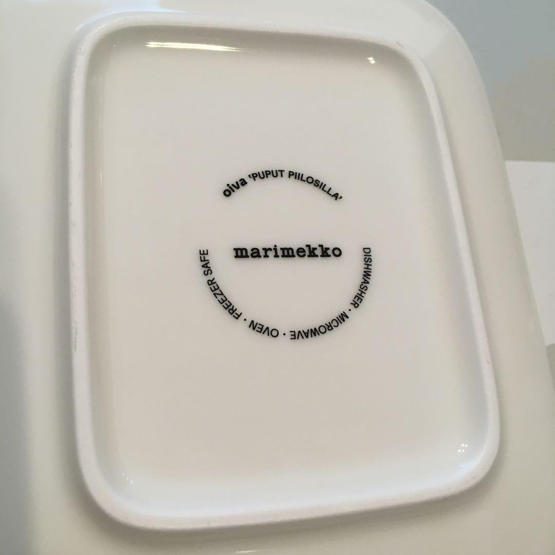 マリメッコ　うさぎ　プレート　廃盤　希少　ププット　ピーロシッラ