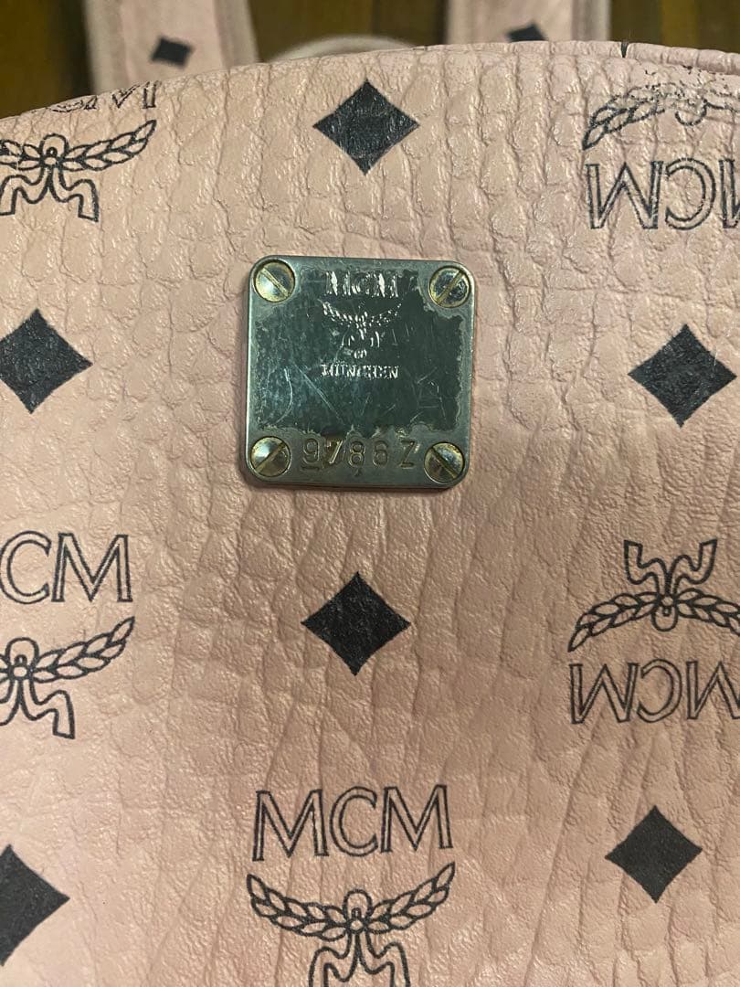 MCM ピンクリュック・バッグパック★GINZA HAUS1購入