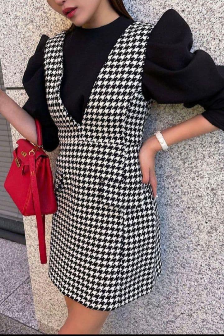 sheller シェリエ　chicジャンパードレス　ワンピース ソフトコクーンジャンパードレス|allureville OFFICIAL SITE / ONLINE