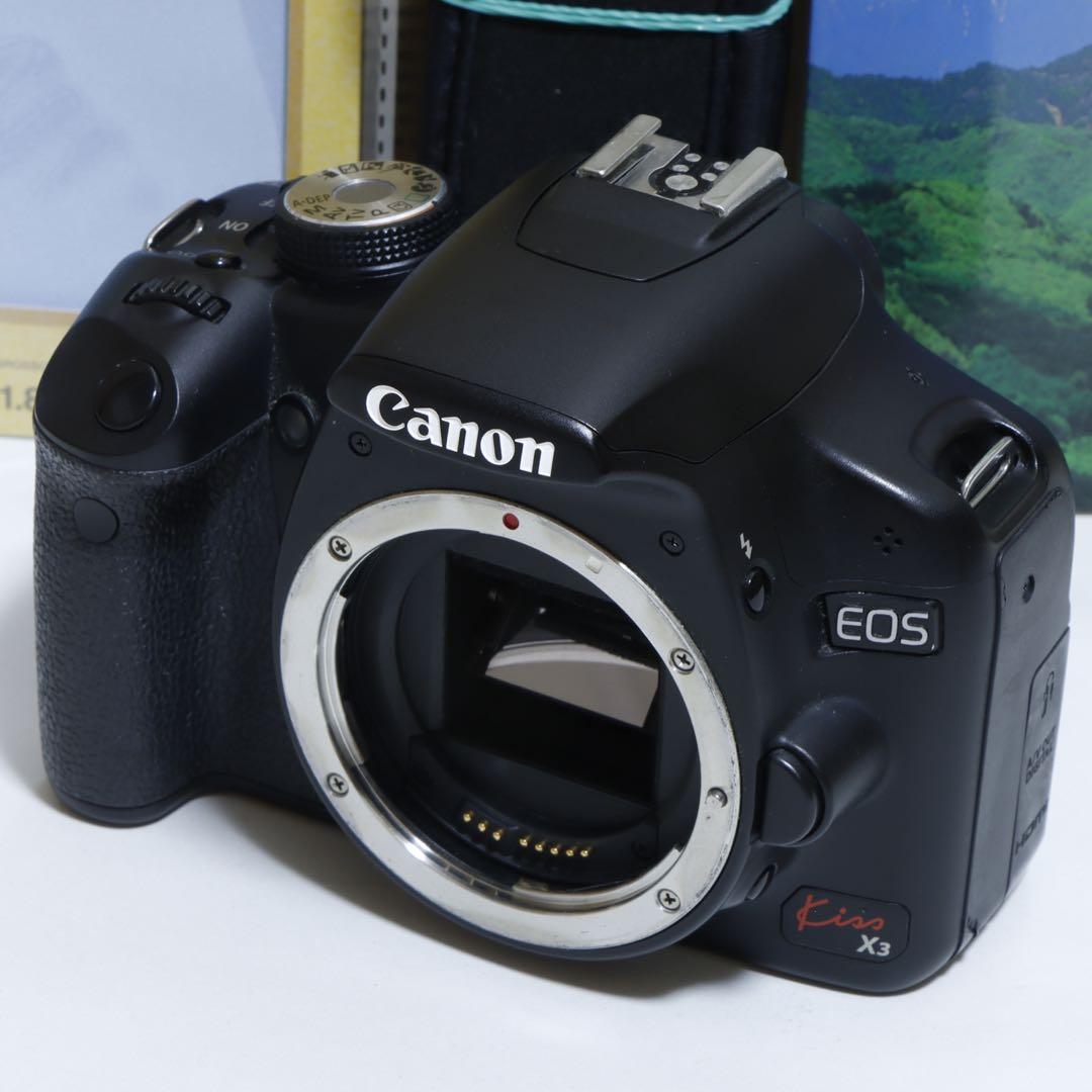 ☆スマホ送れる一眼レフ☆動画&高機能☆ キャノン EOS Kiss X3IS♪