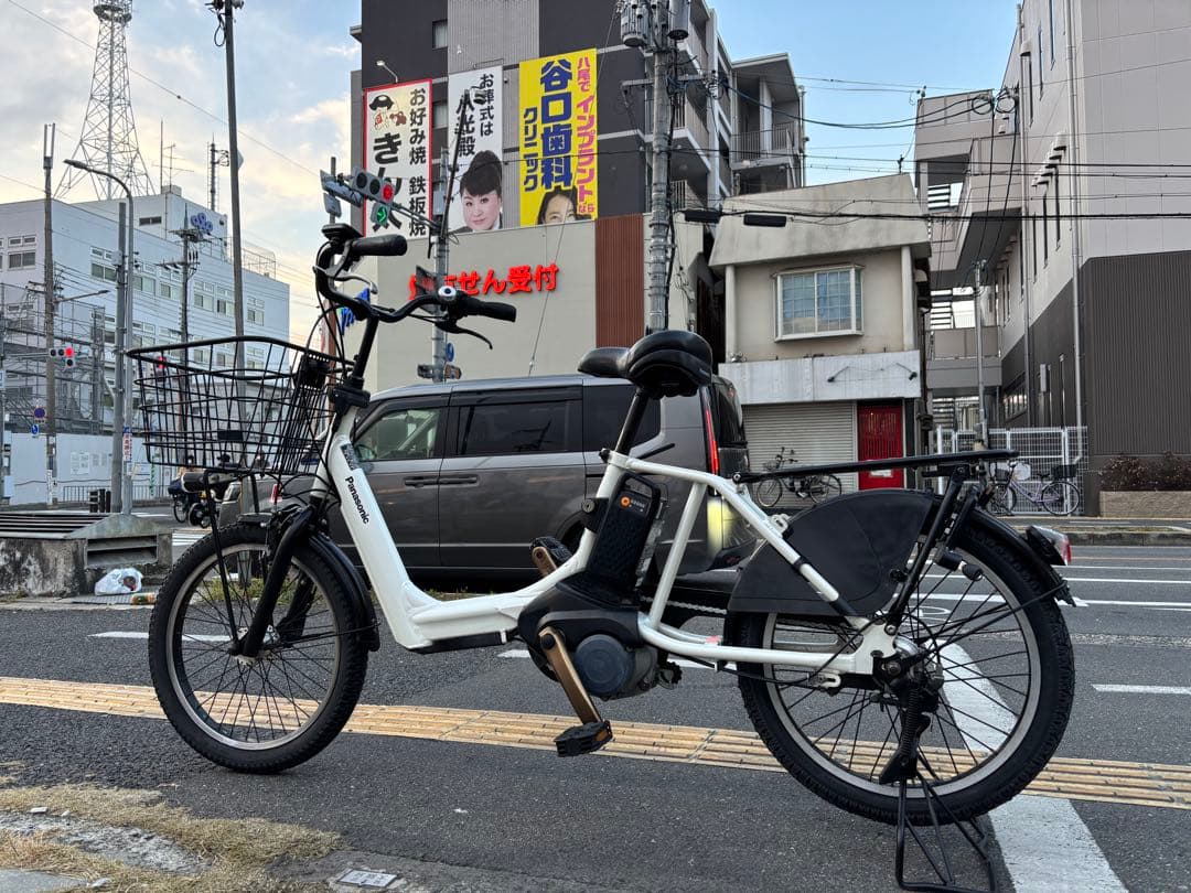 中古20㌅Panasonic電動アシスト自転車　12Ah 大阪