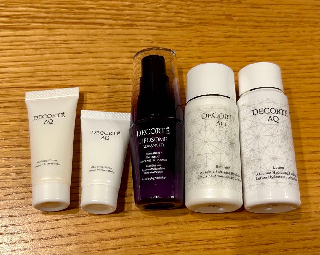 DECORTE AQ コスメデコルテ トライアル サンプル セット ミニサイズ