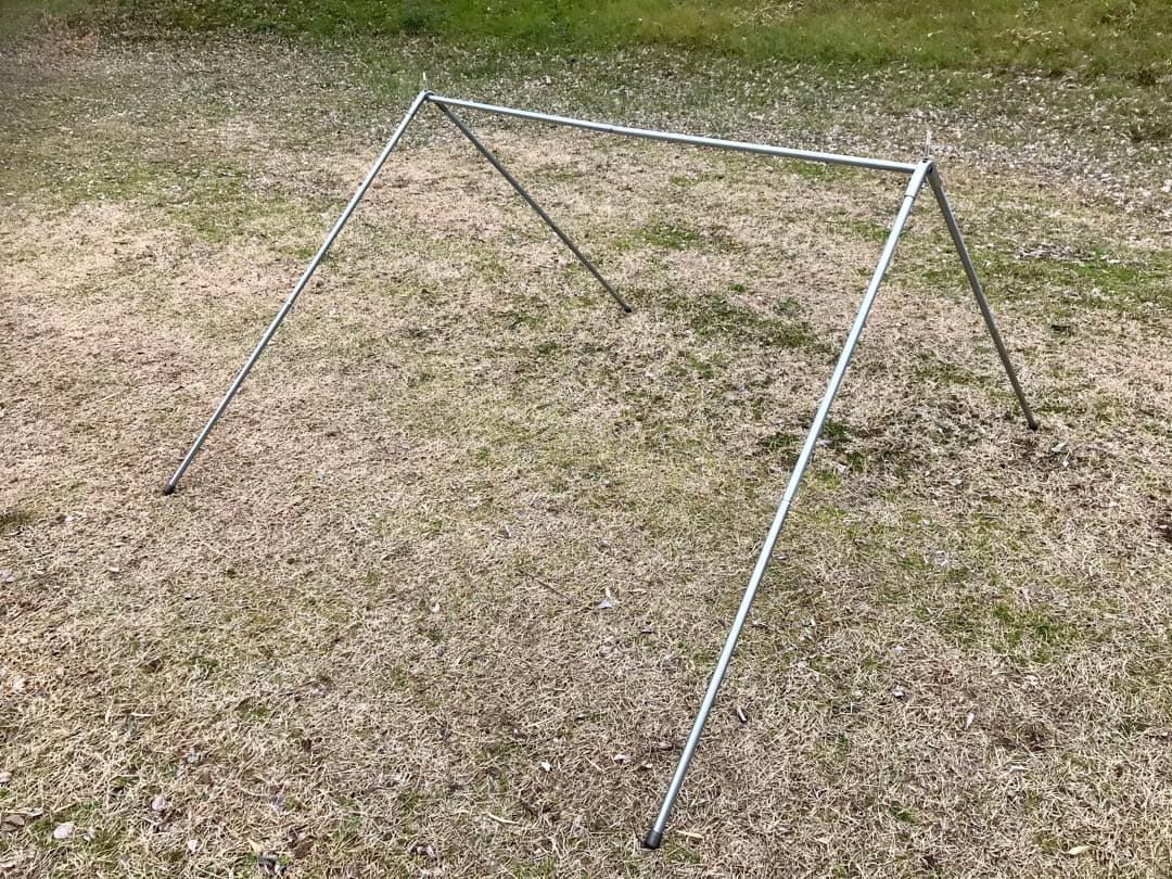 取説付《フォックスベースevo仕様》二股フレーム＋棟ポール快適セット⭐︎