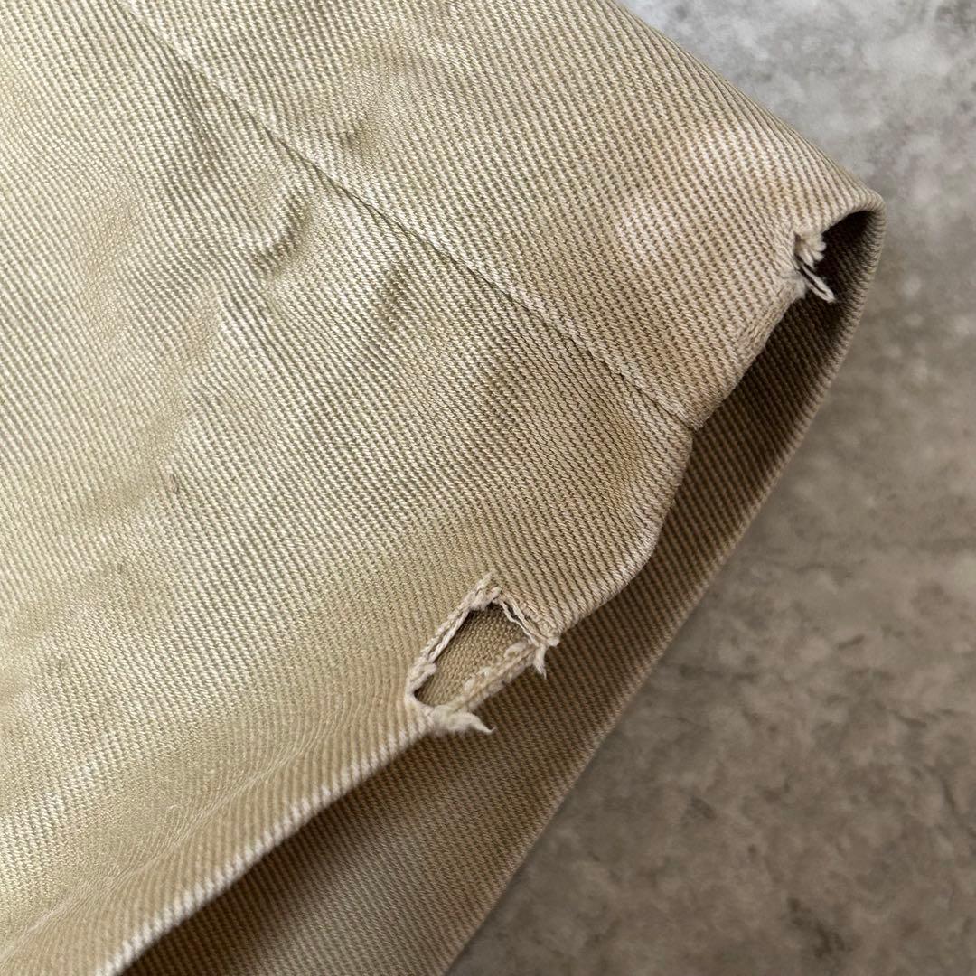 50-60s US ARMY チノパン PRENTICEジップ 米軍 実物