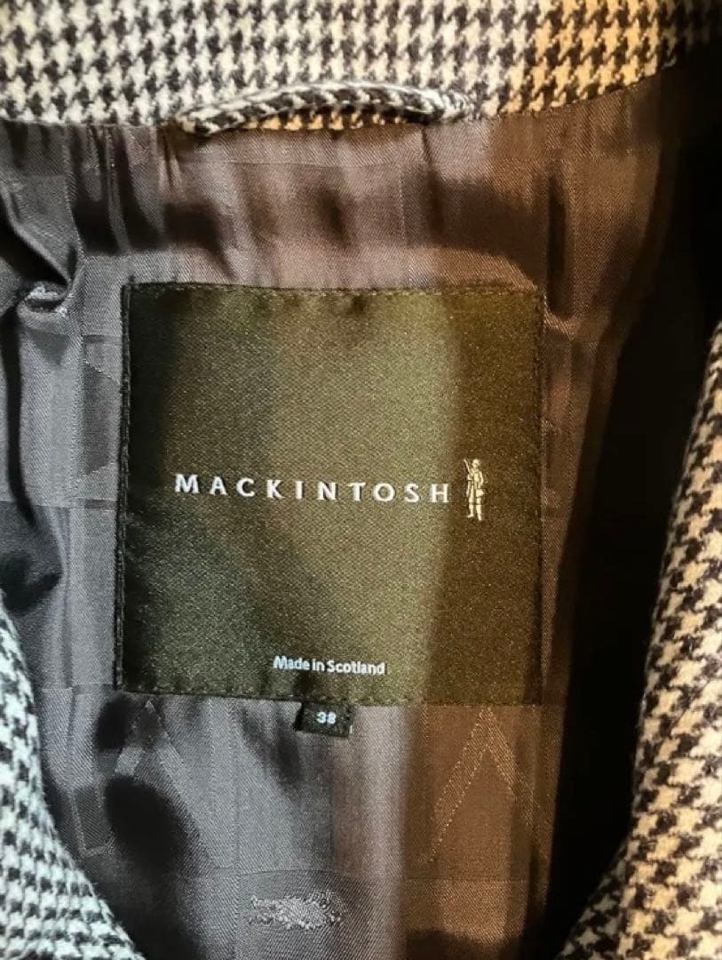 MACKINTOSH ステンカラーコート スコットランド製