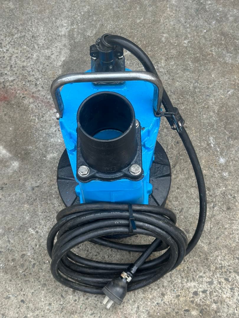 2. ツルミ　排水用水中ポンプKTV3-55 三相200V 60Hz 5.5kW