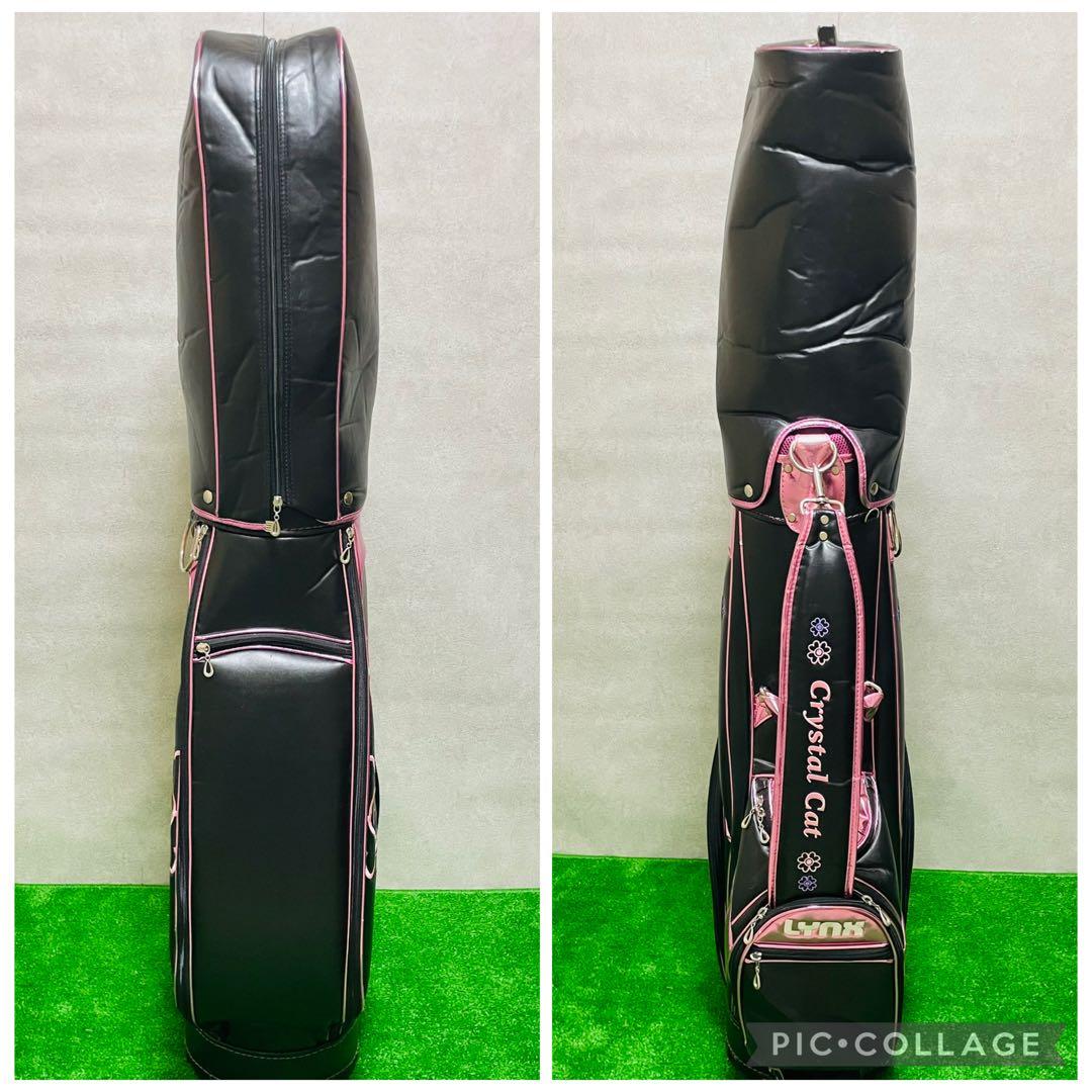 美品 LYNX レディース　ゴルフクラブセット クリスタルキャット 8本 初心者