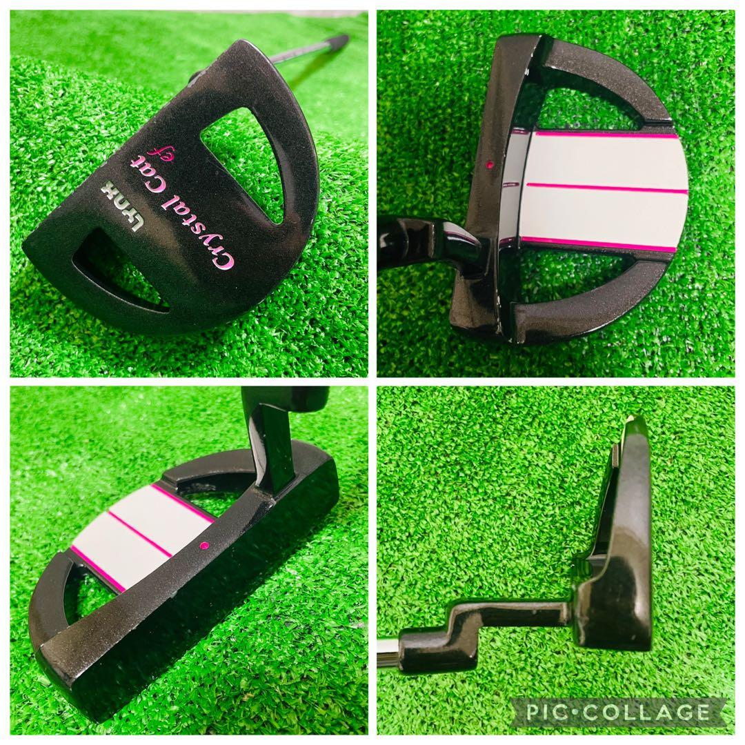 美品 LYNX レディース　ゴルフクラブセット クリスタルキャット 8本 初心者