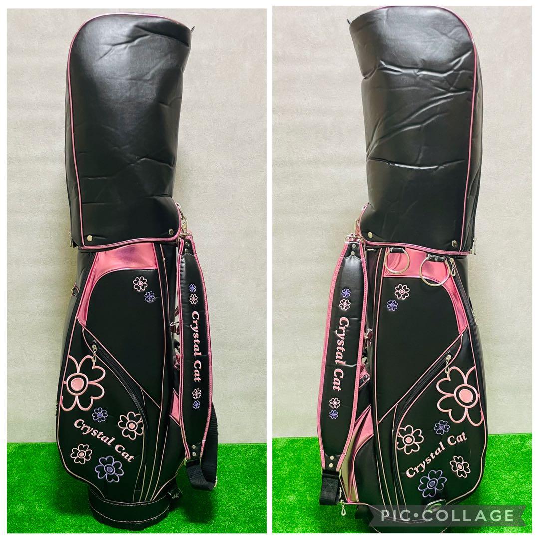 美品 LYNX レディース　ゴルフクラブセット クリスタルキャット 8本 初心者