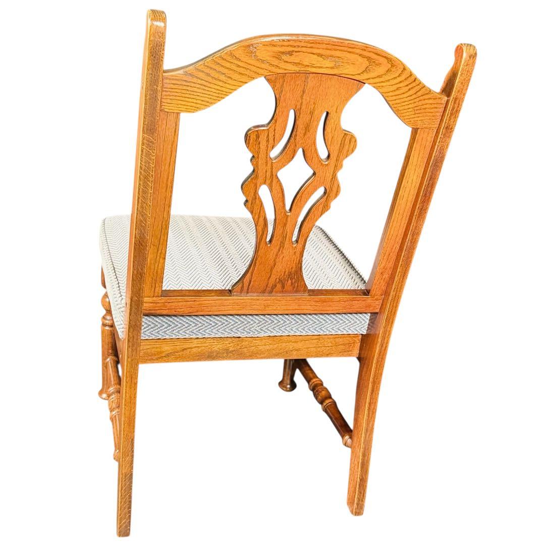 HR805 三越ブルージュ　アームレスチェア　ダイニングチェア