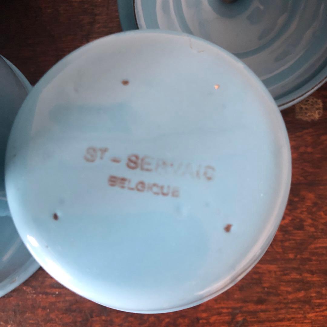 アンティーク　ホーローキャニスター 5個セット+1