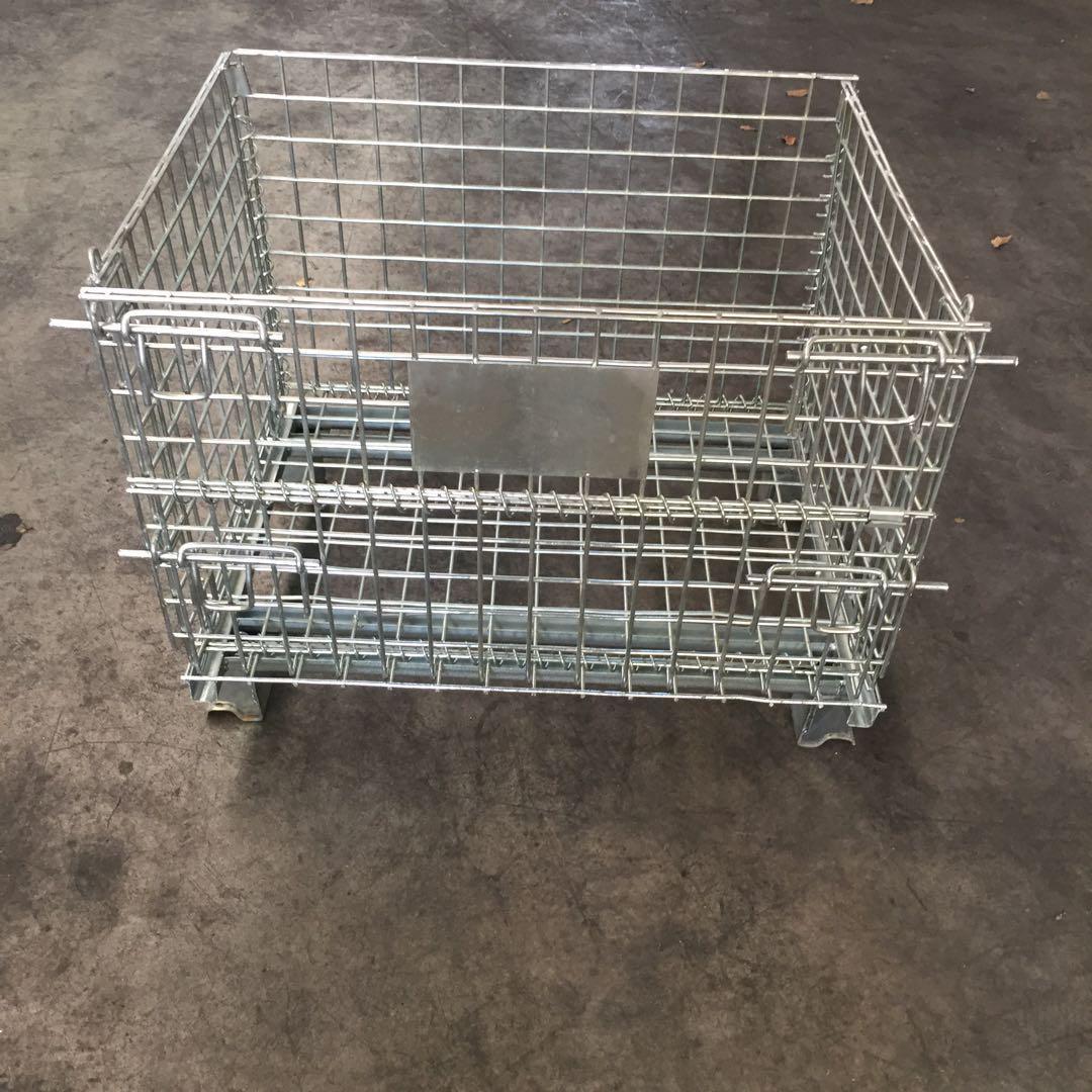 中古 メッシュパレット 800×600×500 網目50×50 ② - メルカリ