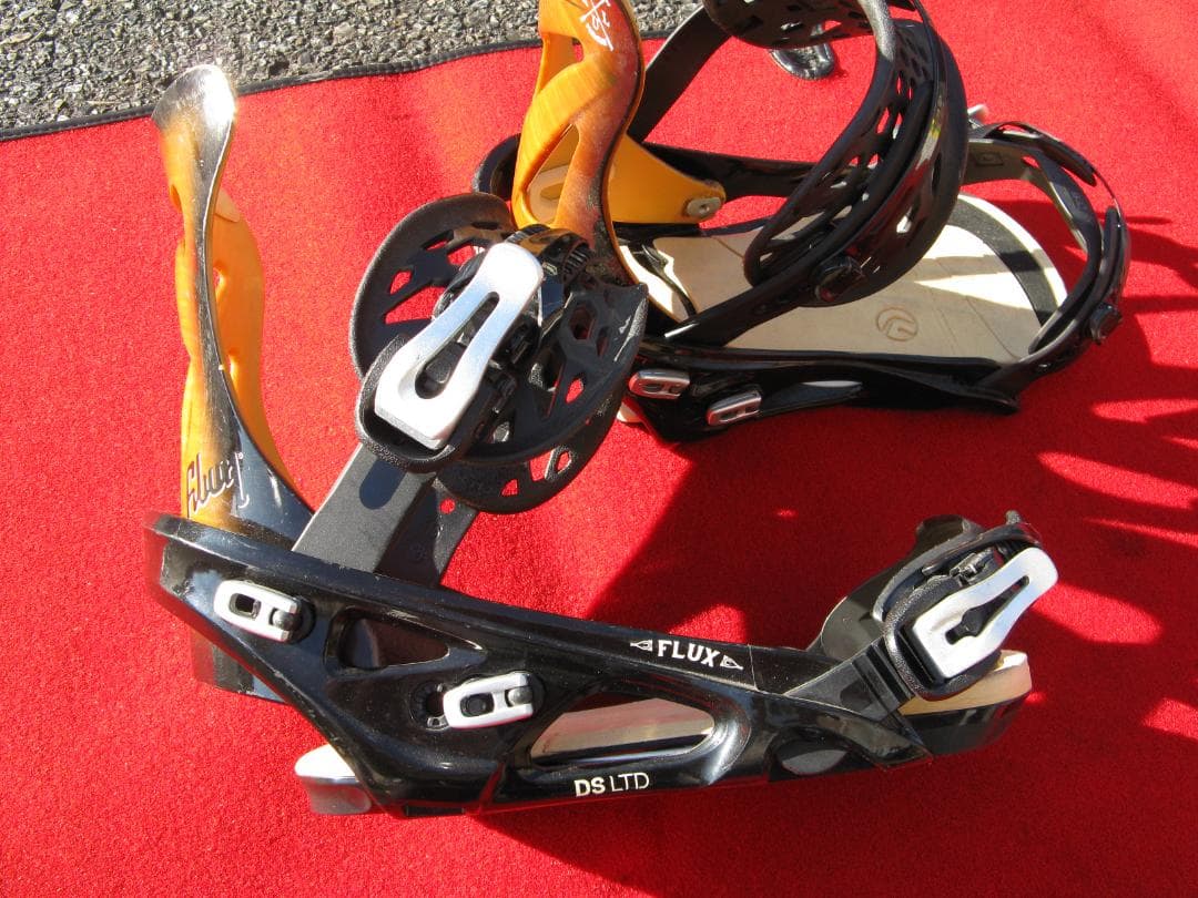 ★FLUX DS LTD ビンディング ブラック/オレンジ　M-L　フラックス