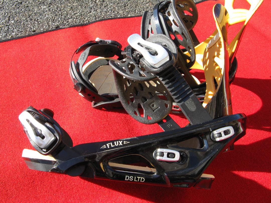 ★FLUX DS LTD ビンディング ブラック/オレンジ　M-L　フラックス