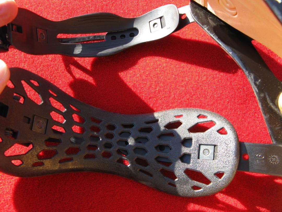 ★FLUX DS LTD ビンディング ブラック/オレンジ　M-L　フラックス