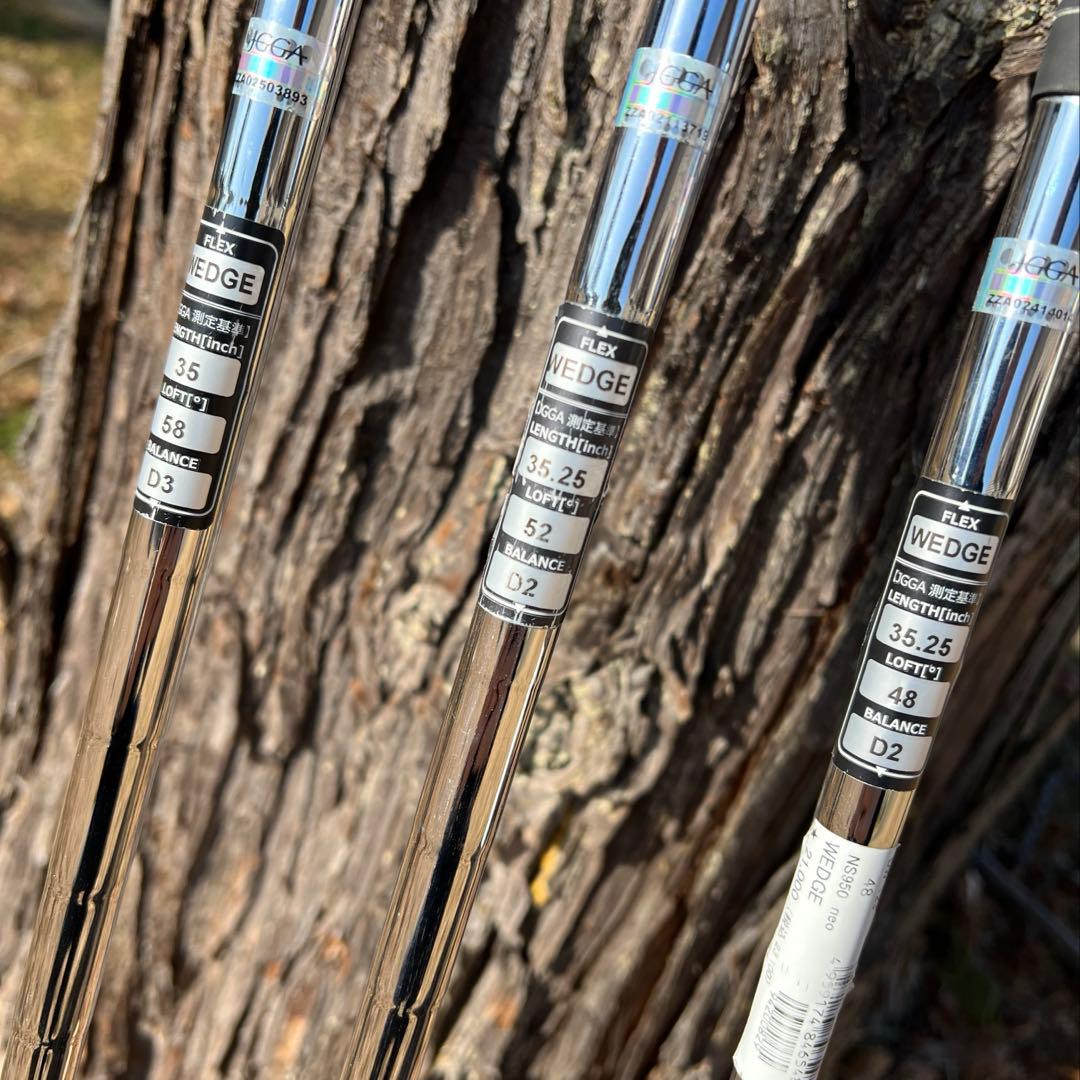 ドルフィンウェッジ DW-123 3本セット（48°/52°/58°）