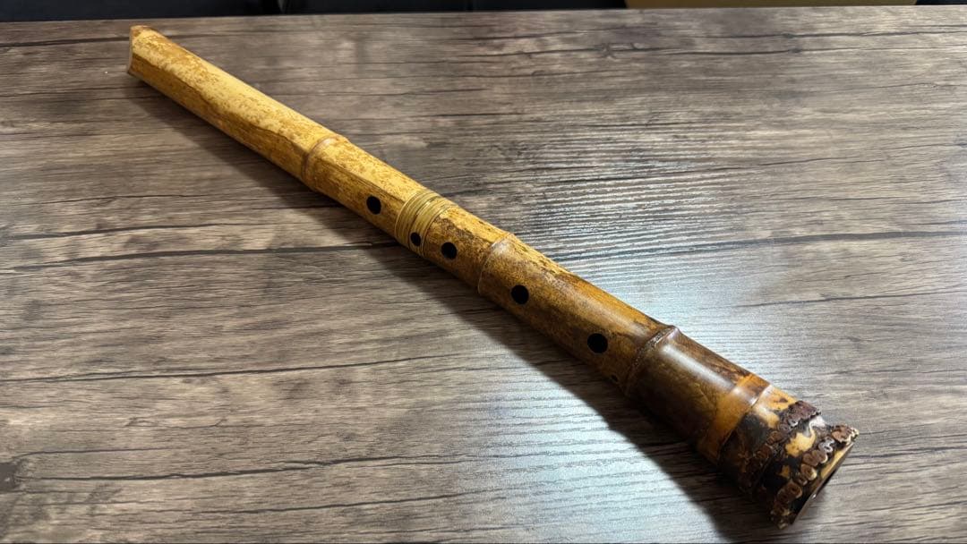 【尺八】容山銘1尺8寸(D)管 / 7孔