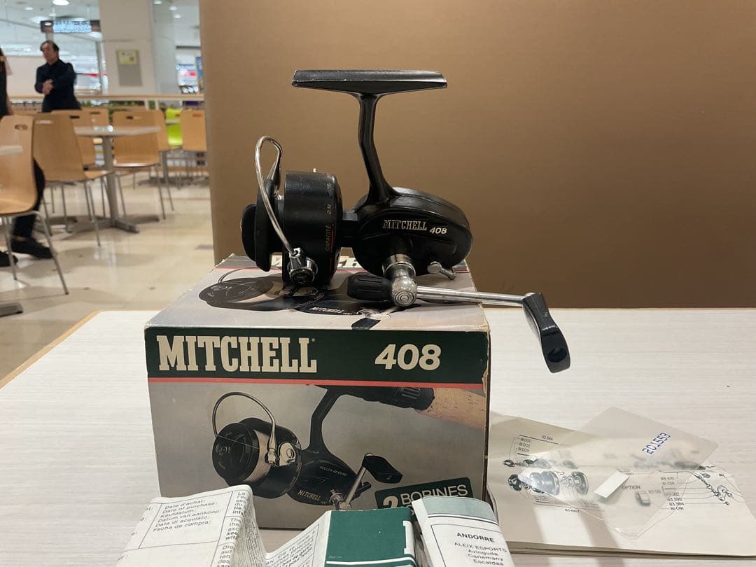 ミッチェル408フランス製　替えスプール付き