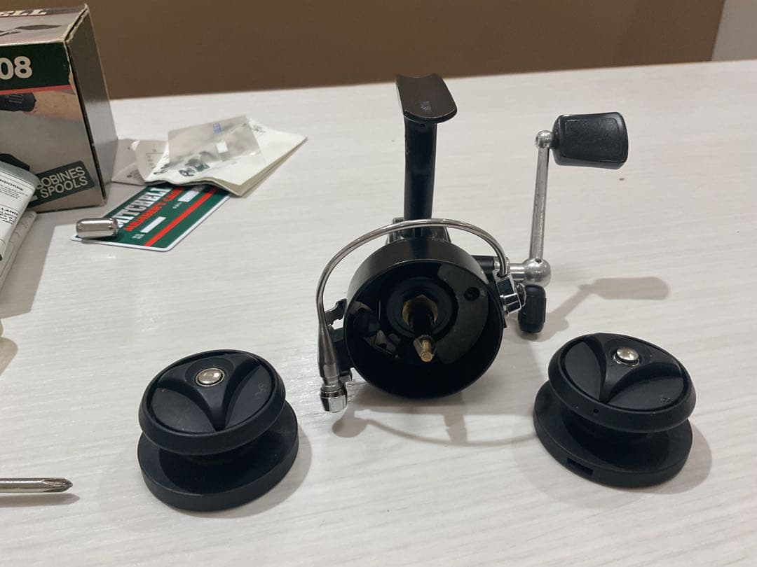 ミッチェル408フランス製　替えスプール付き