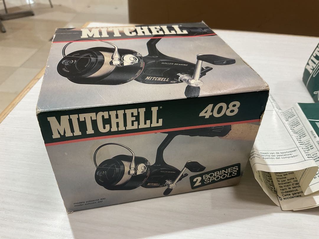 ミッチェル408フランス製　替えスプール付き