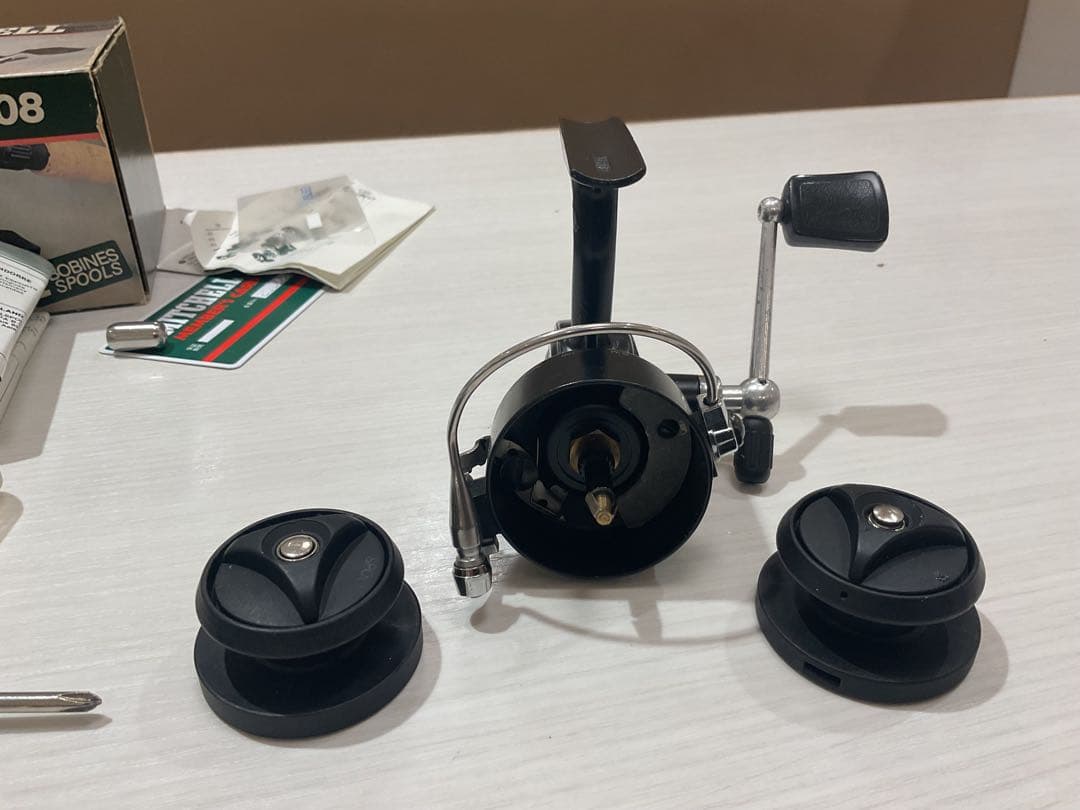 ミッチェル408フランス製　替えスプール付き