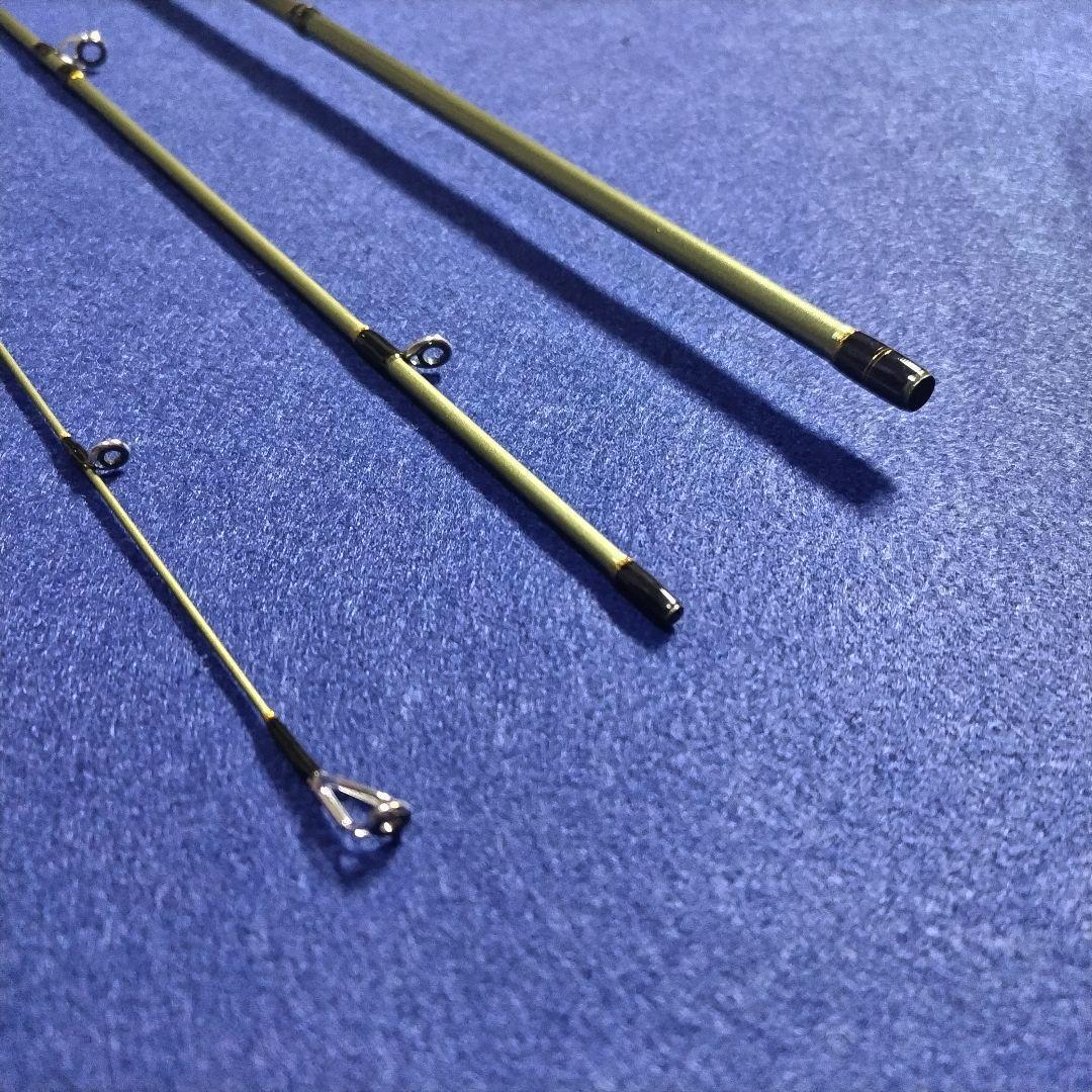 軽量マルチピースロッド 1.39m 4.6ft ベイト 3ピース トラウト 渓流