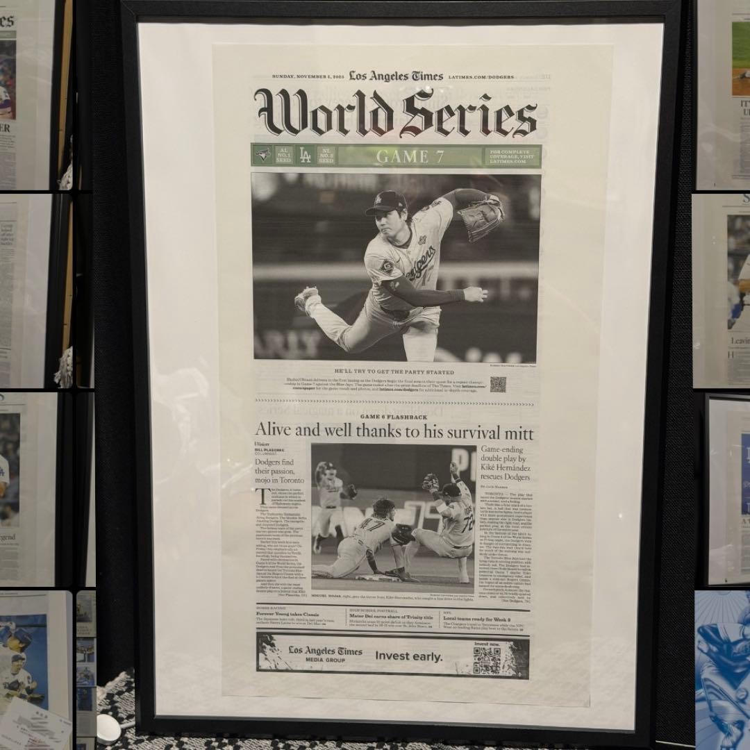 ドジャース vs ブルージェイズ 『ワールドシリーズ第6戦】LAタイムズ