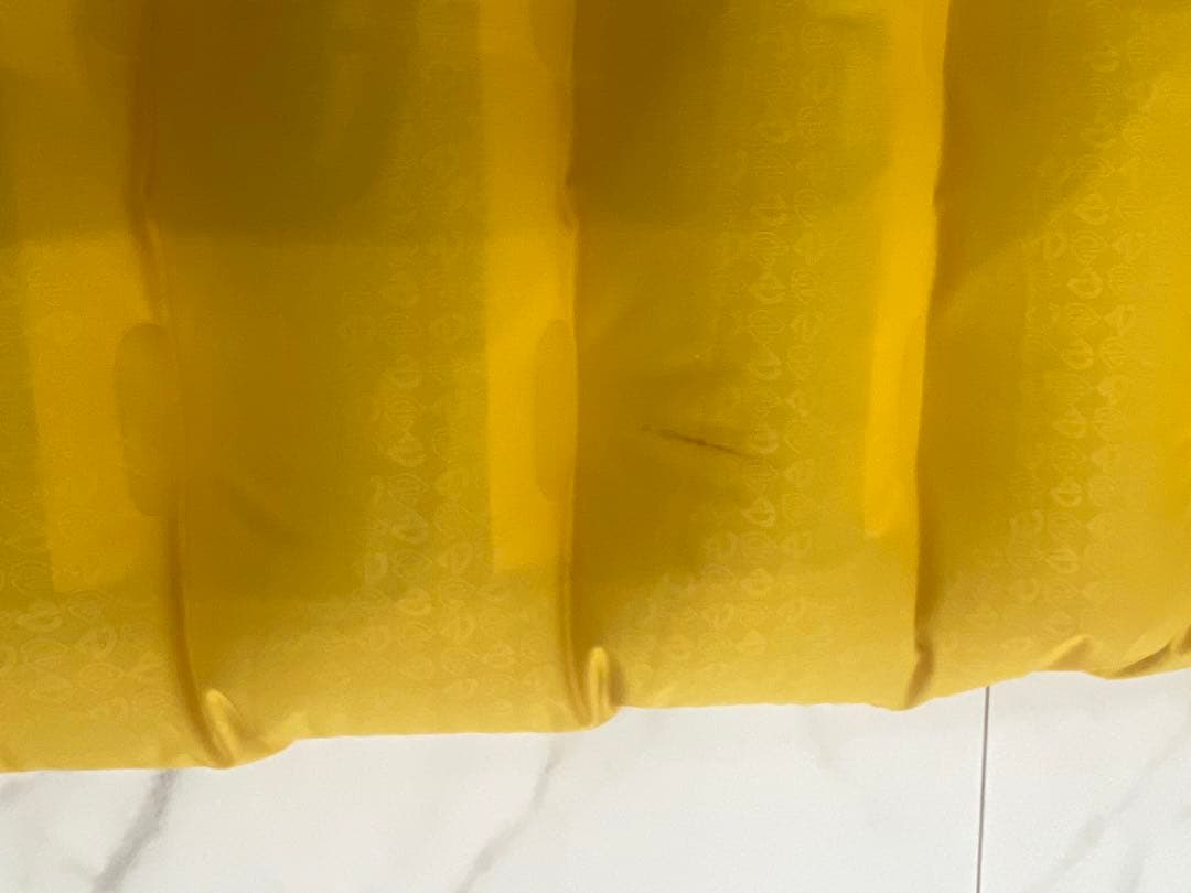 Nemo スリーピングマット イエロー 収納バッグ付き