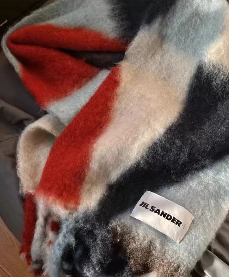 美品 ジルサンダーマフラー