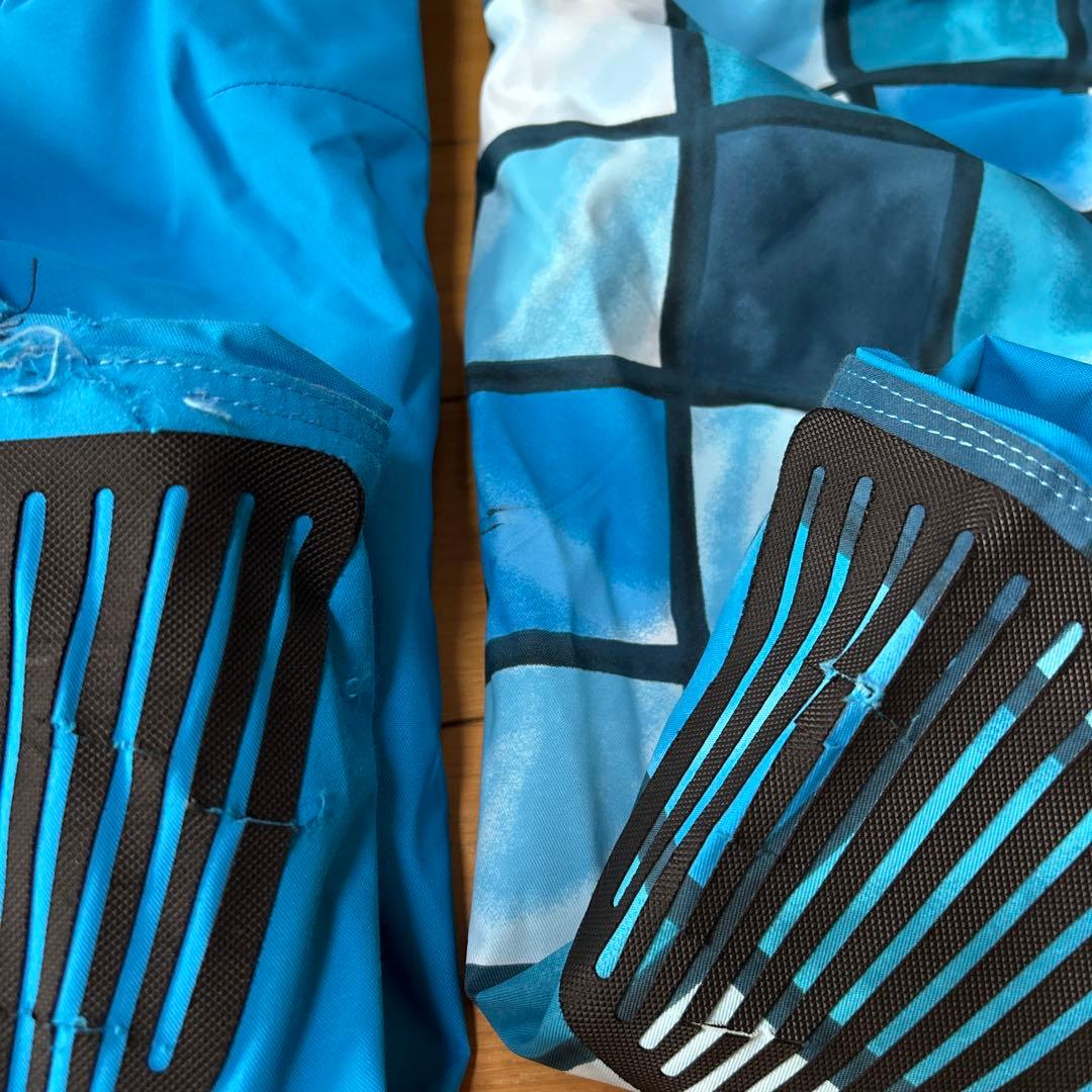 Mizuno スキーウェア 青 チェック柄