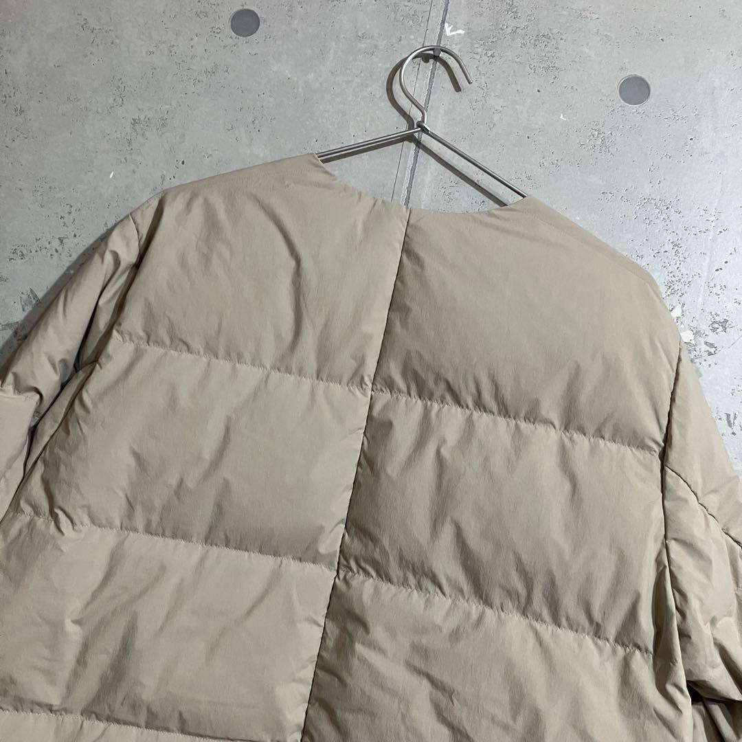 新品1.8万 adidas クルーネック 軽量ダウンジャケット XL