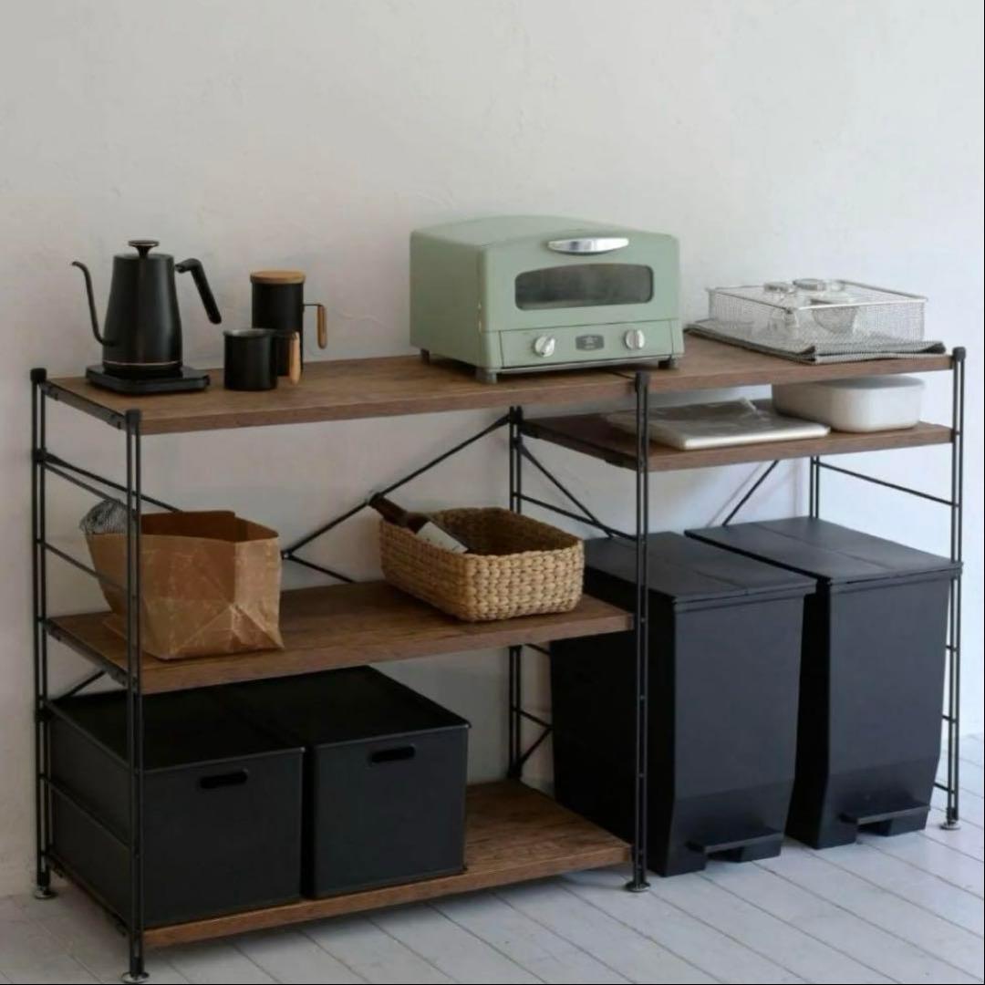 【N'naoさま 専用】山善　3段オープンラック　4段オープンラック