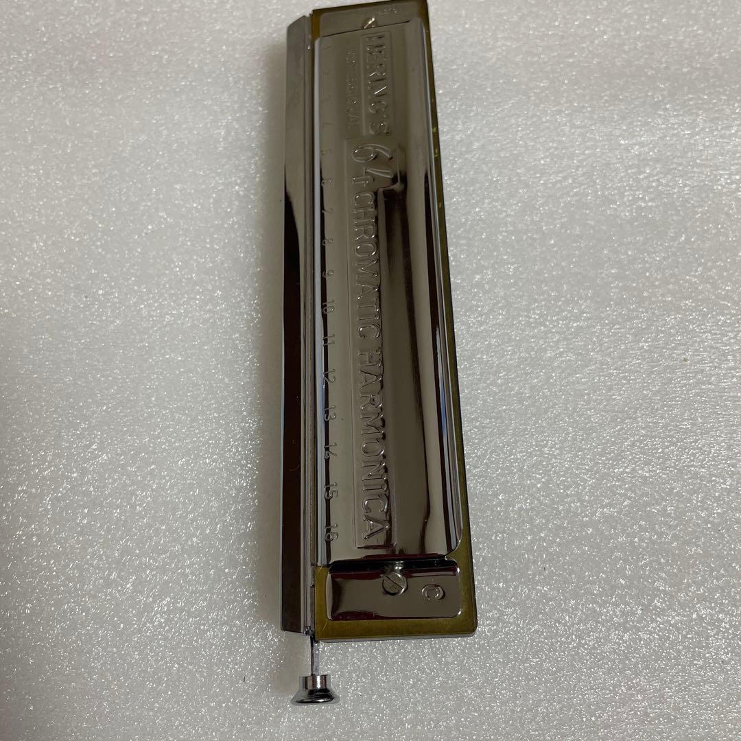 Hering 5164 Chromatic ハーモニカ C調16穴64音