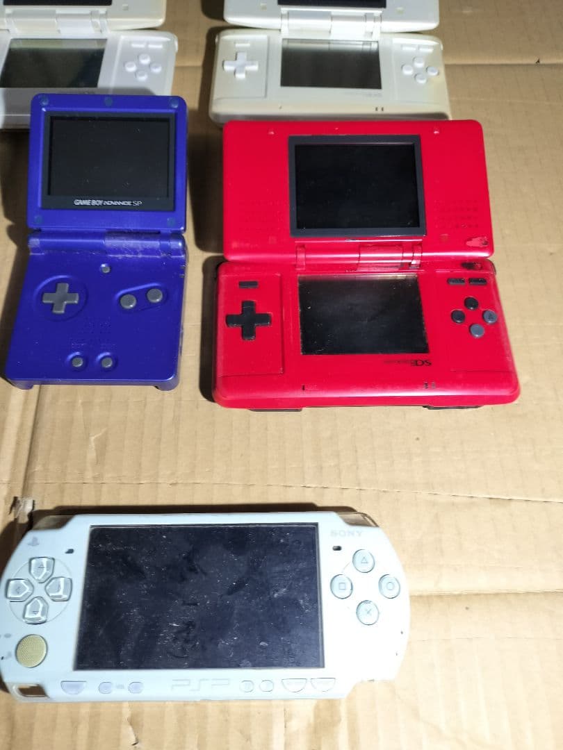 C*引様 ◆動作未確認◆ゲーム機本体　まとめ出品！！　9個 GBSP.DS他