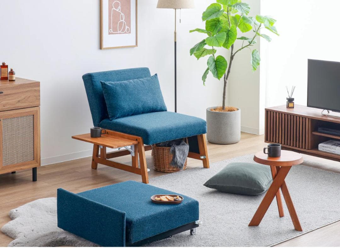 91 VENTOTA　1人掛け ソファベッド Erika （エリカ）