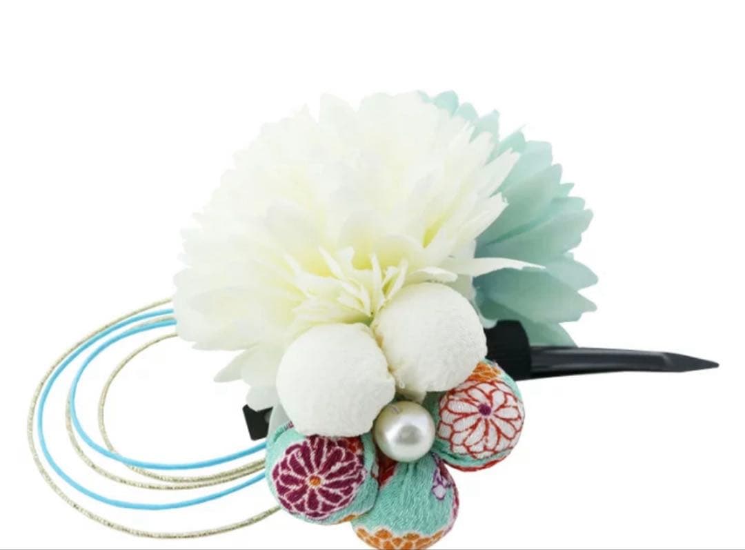 小学生　袴　髪飾り付