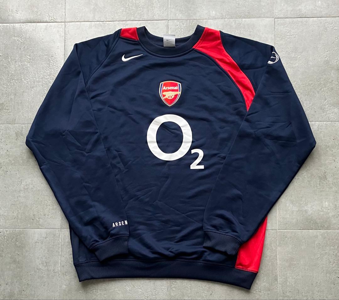 05-06 アーセナル ナイキ ウェア スウェット 長袖 O2 total90 - メルカリ