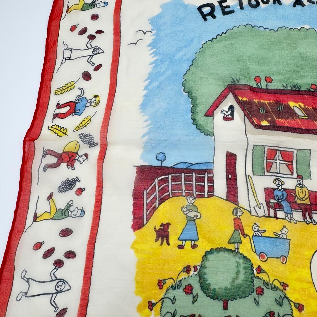 エルメス プチカレ40 RETOUR A LA TERRE 故郷に帰る シルク