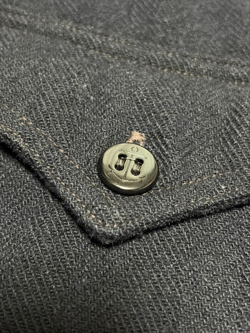 激渋 フリーホイーラーズ U.S.NAVY OFFICER SHIRT