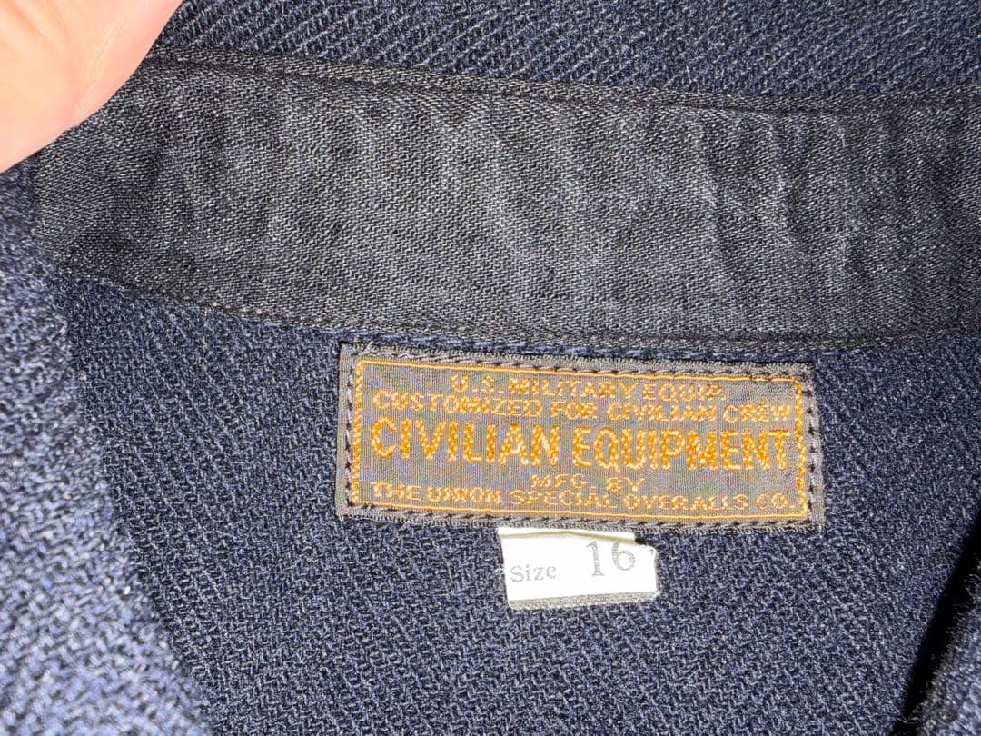 激渋 フリーホイーラーズ U.S.NAVY OFFICER SHIRT