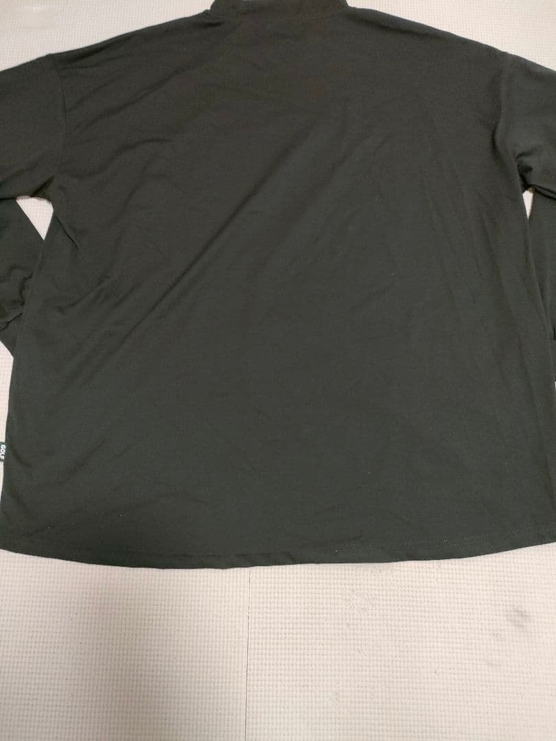 新品　LOCAL GOLF モックネック S/M 黒　ロンT シャツ　ゆったり