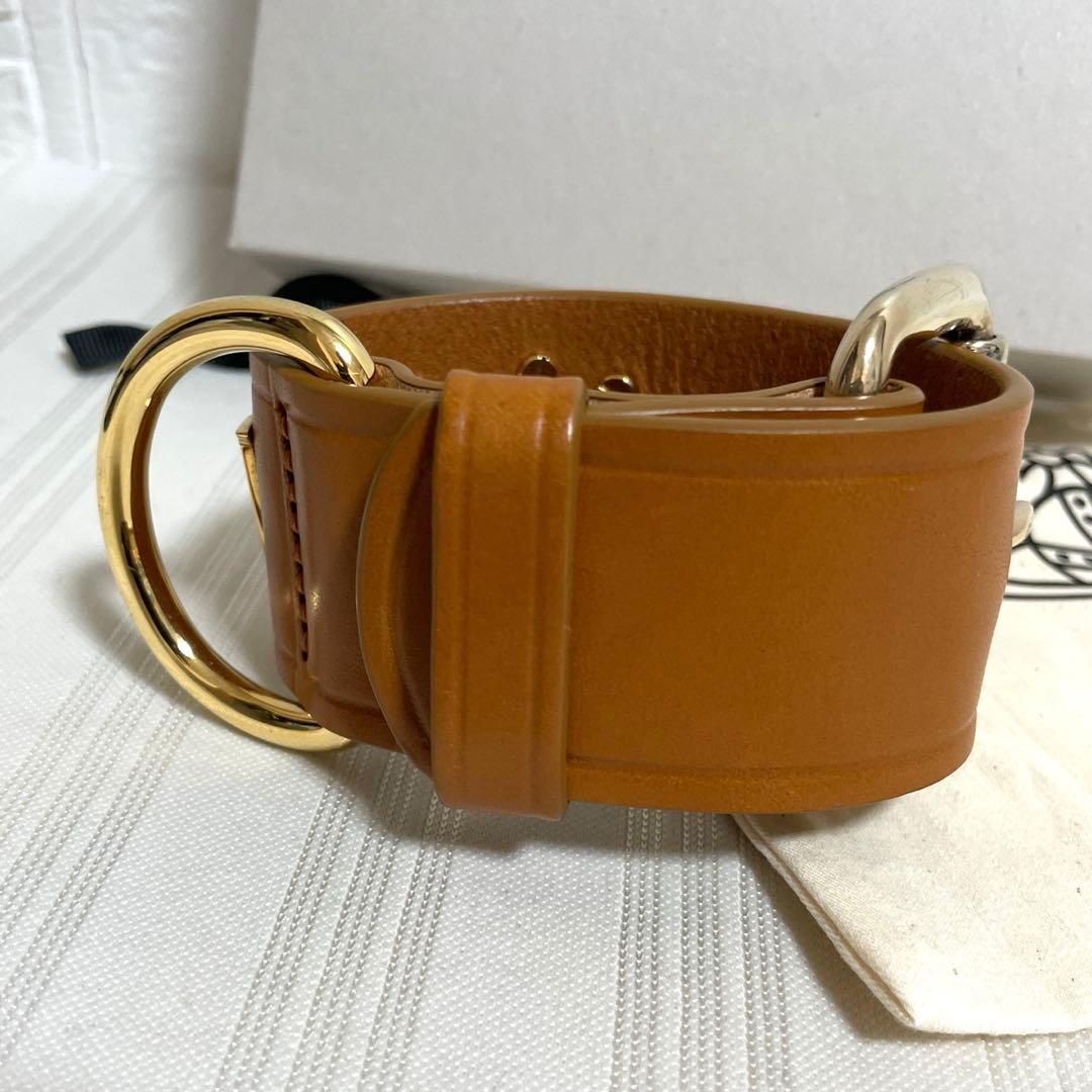 Vivienne Westwood レザー バックル ブレスレット