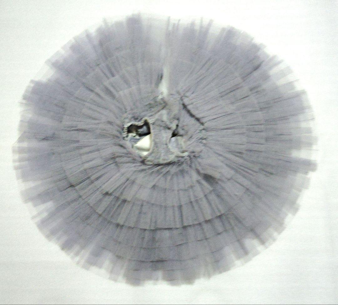 バレエ　グレー　チュチュ120cm台 4着まとめ　袖、冠ネックレス付 No1