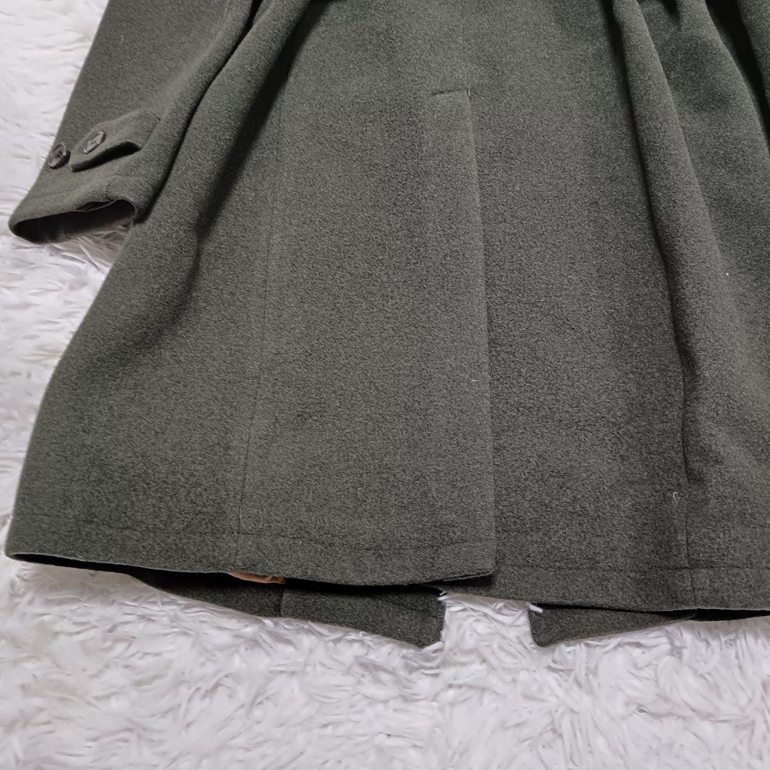 merph メルフ　ウール　チェスターコート　カーキ　サイズⅡ　メンズ