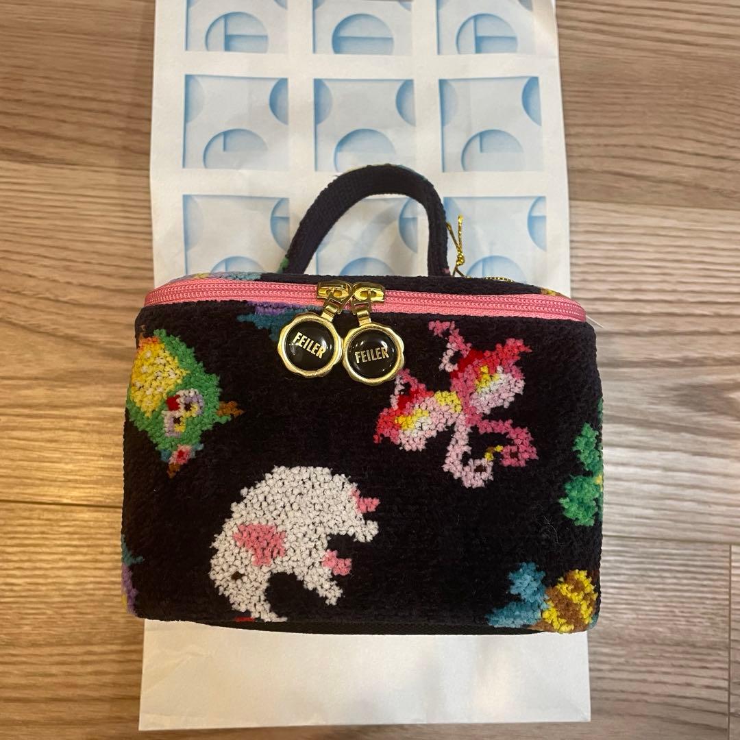FEILER 神崎恵さんコラボ ファンキーフォーチュン バニティポーチ