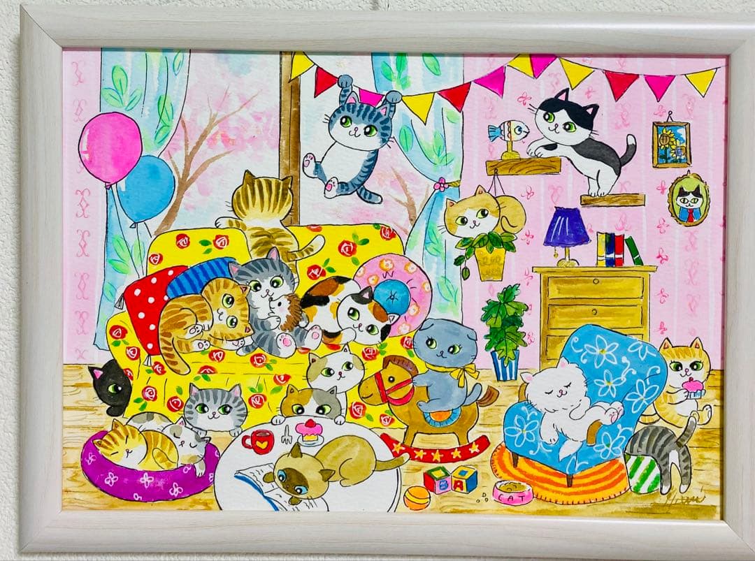 こまち絵画18点